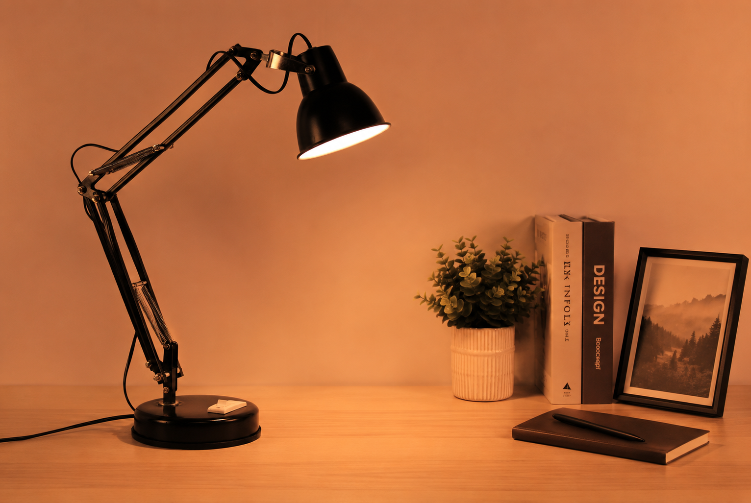 3-DOF RRR shadow lamp